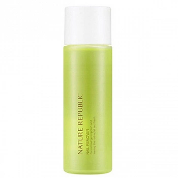 Жидкость для снятия лака с экстрактом зеленого чая Nail Remover Green Tea