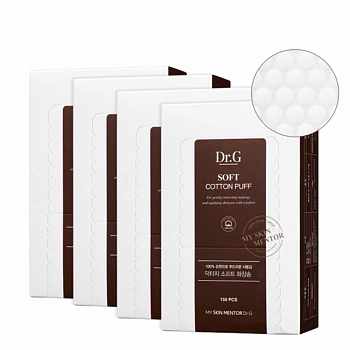 Диски косметические 4шт Soft Cotton Puff 4ea