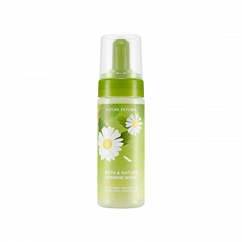 Пенка для интимной гигиены с ромашкой Bath & Nature Feminine Wash Chamomile