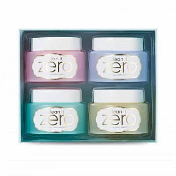 Набор очищающих макарон-бальзамов(ограниченная серия) Clean It Zero Cleansing Balm Set Macaron Limited Edition
