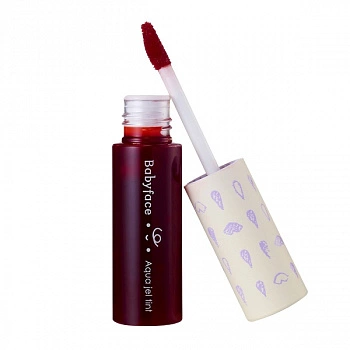 Гелевый тинт 01 Baby Face Aqua Jel Tint 01 Cherry Juice