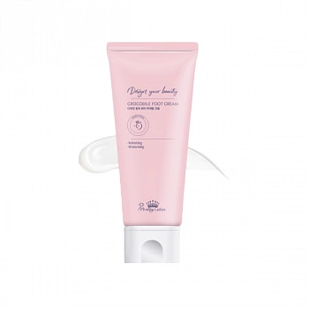 Смягчающий крем для ног (в тубе) Design Your Beauty Crocodile Foot Cream