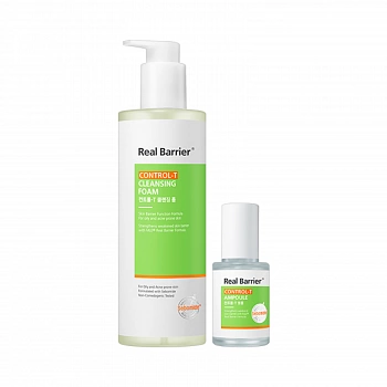 Пенка для проблемной кожи + Сыворотка для проблемной кожи Control-T Cleansing Foam 400ml & Ampoule